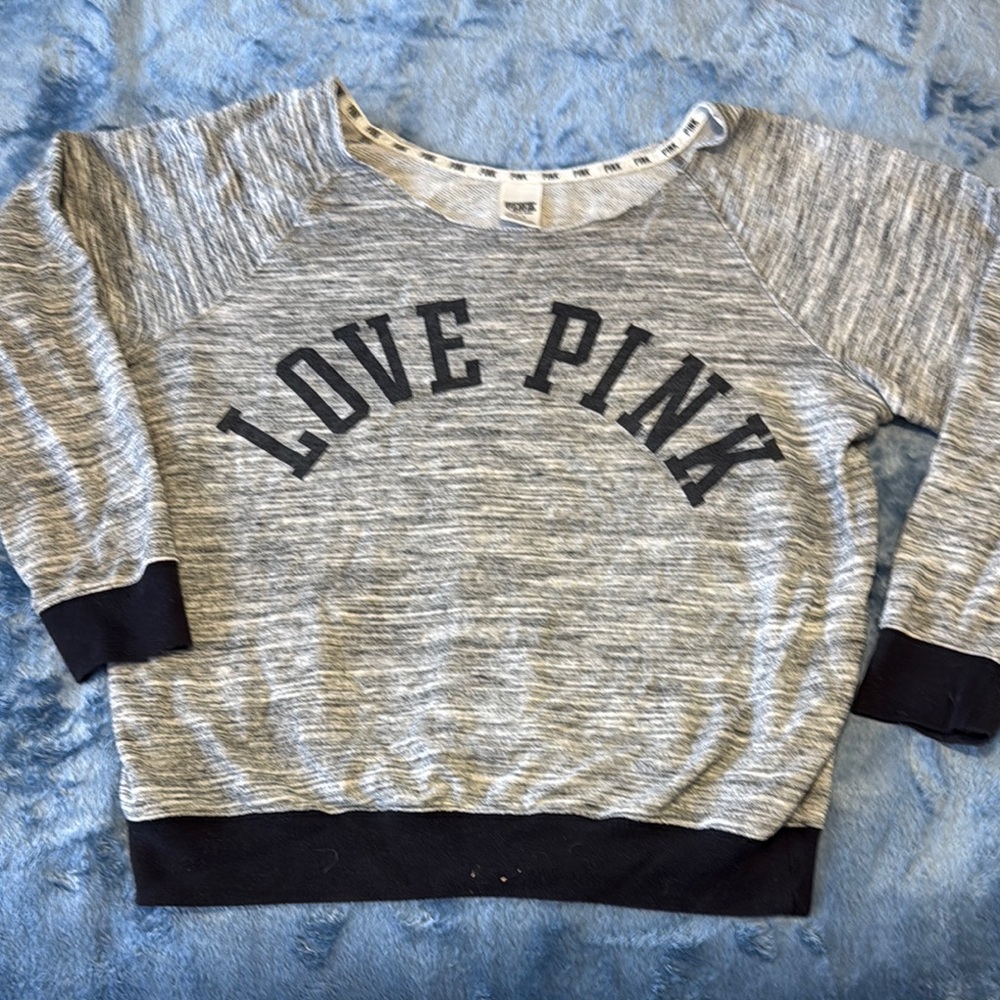 PINK Victoria's Secret Kids Grey Sweatshirt